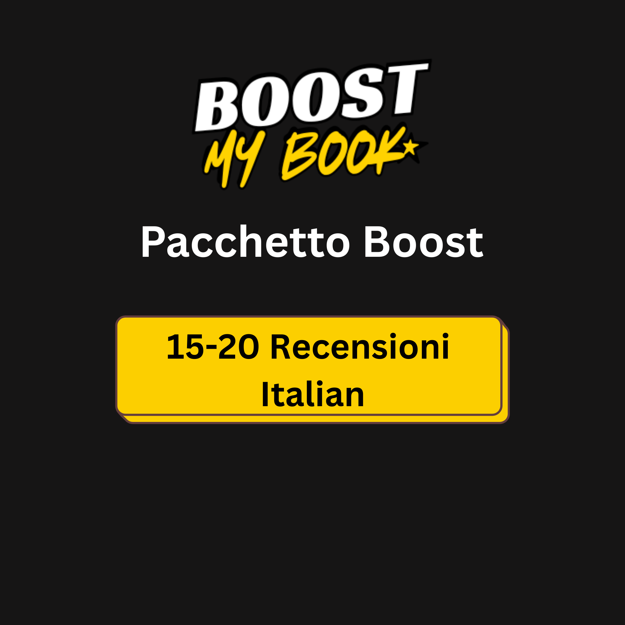 Pacchetto Boost (15–20 Recensioni)