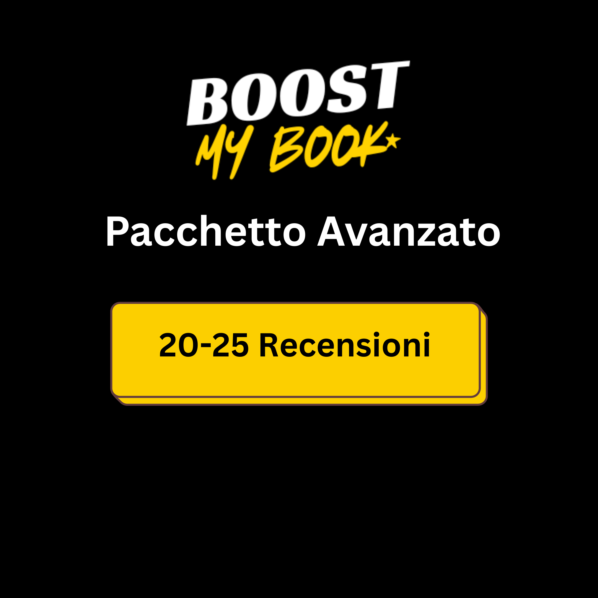 Pacchetto Avanzato (20–25 Recensioni)
